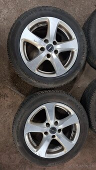 ALU disky 5x112 R16 + zimné pneumatiky 205/55 R16 - 2