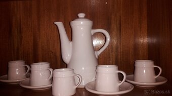 porcelánový set krémovej farby - 2