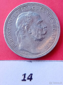 1Koruna strieborná Uhorská - 2