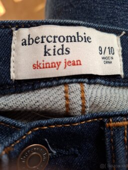 Tmavomodré rifle Abercombie, 140 - 2