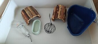 Klietka pre zajaca/morča 90x50cm s príslušenstvom - 2