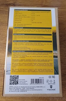 Predám - Solárna Powerbanka Viking EP16W / 16000mAh - 2