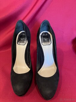 Lodičky z brúsenej kože Christian Dior 37 - 2