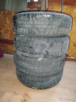Plechové disky s pneumatikami na fabia 1 165/70 R14 - 2