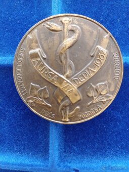 Pamätná medaila MUDr. Antonín Taul, portrét - 2