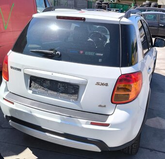 Suzuki sx4 1.6i 79kwrok 2007 biela farba 4x4 - 2