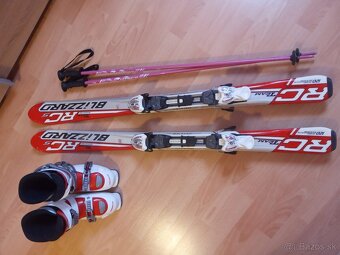 Lyže BLIZZARD 120 cm + lyžiarky DALBELLO 37,5EUR - 277 mm - 2