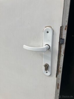 Predám staršie dvere s kovanim - 2