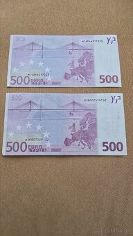 Bankovka 500€ - 2
