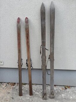 Predám staré lyže civilné aj vojenské - 2