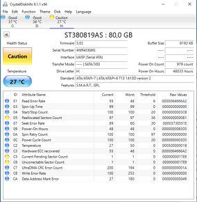 HDD disky 2,5" aj 3,5" 80GB 500GB - 2