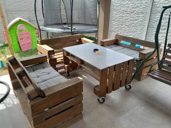 Paletové sedenie - 2