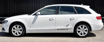 Audi quatro polepy nálepky na boky auta 4x4 - 2