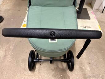 Kočík Cybex Priam Matt Black Leaf Green - 2