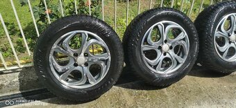 Alu disky RACINGLINE 4x100 R15 + ZIMNE PNEU - 2