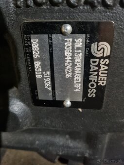 Predám jednotky Sauer danfoss 90L130 a H1P 165R - 2
