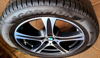 alu R19 5x120, zimné pneu, dvojrozmer, BMW X6 /+X5/ - 2