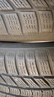 Predám 2ks jazdené zimné 205/60r16-92H Continental - 2