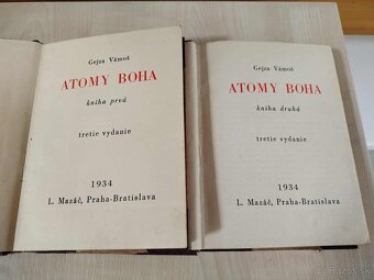 Atómy Boha 1. a 2. diel--1934--EMSA--Gejza Vámoš--Nakladateľ - 2