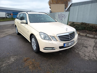 MB E W212 kombi 200 CDI-automat, tažné, bixenony, DPH - 2
