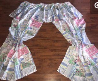 Retro záves do detskej izby - 2