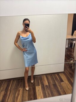 Saténové šaty - 2