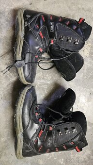 Snowboard set 145cm, topánky 42 - 2