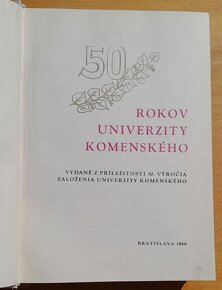 Päťdesiat rokov Univerzity Komenského - 2