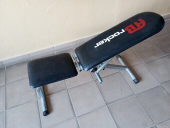 Nastaviteľná skladacia lavička aj na brucho AB-ROCKER - NOVÁ - 2