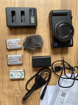 Sony ZV-1 Vlog camera Sony ZV-1 Made for vlogging + 2baterie - 2