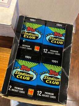 hokejove karty Topps 1991 cela seria - 2