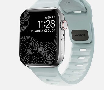 Řemínek Nomad Sport Strap Ice Blue Glow pro Apple Watch - 2