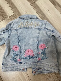 Riflová bunda H&M 122 - 2