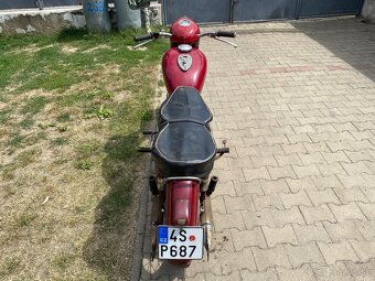 Jawa 350 / 354 kývačka r.v. 1956, Doklady - 2