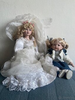 Predám porcelánové babiky viac kusov - 2