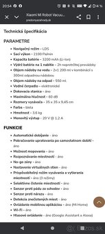 Xiaomi roboticky vysavac mop P - 2