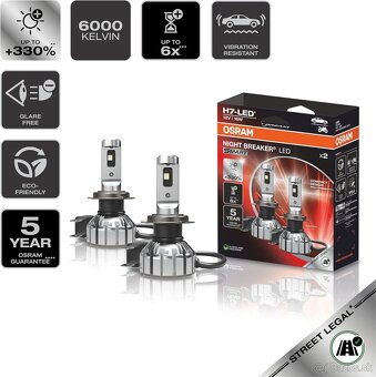 Žiarovky Osram NIGHT BREAKER LED Smart H7 - 2