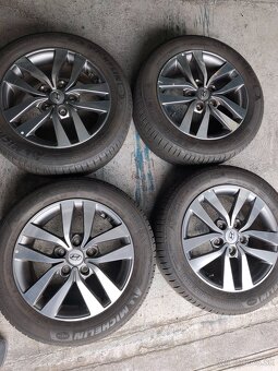 Alu disky 5x114,3 r15 na Mazda, Kia, Hyundai pneu 195/65 r15 - 2