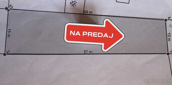 Na predaj stavebný pozemok v Gabčíkove / 95 000,- EUR - 2