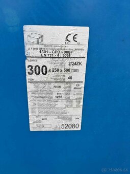 Nosné murivo - 1xpaleta PORFIX P2-440 hrúbky 300mm - 2