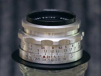 Rarita pre Nikon - Carl Zeiss - Tessar 50mm / F2,8 / M42 - 2