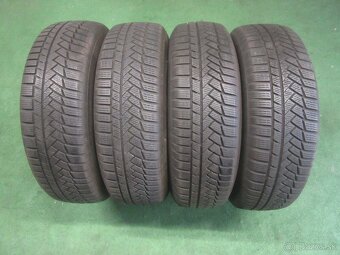 R17 Zimné kolesá audi Q3 rozteč 5x112 215/65R17 continental - 2