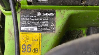 Benzinova kosacka FIELDMANN FZR 4003-79BH - 2