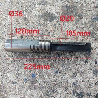 Vyvrtavacia tyč Ø20 - 2