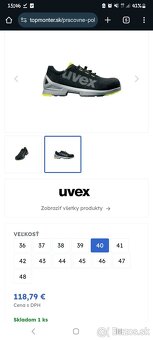 Pracovné topánky UVEX - 2