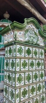 Kachlova pec starožitná - 2