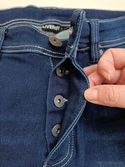 Modré rifle veľ.50 (34/32) - 2