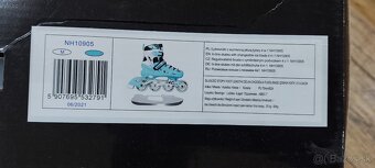 Detské korčule 2v1  35-38 - 2