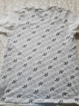 Biele adidas tričko veľ. L - 2