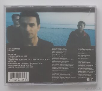 Depeche Mode Canada CD Dream On - 2